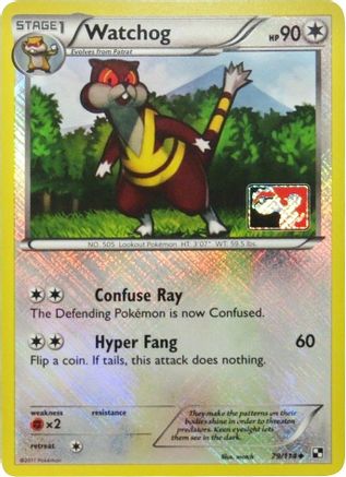 Image of Watchog 079/114  - Reverse Holofoil League & Championship Cards - Promo