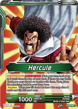 Image of Hercule // Saiyan Delusion Hercule (P-045) - Promotion Cards