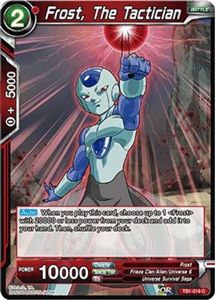 Image of Frost, The Tactician (TB1-019) - Tournament of Power Foil