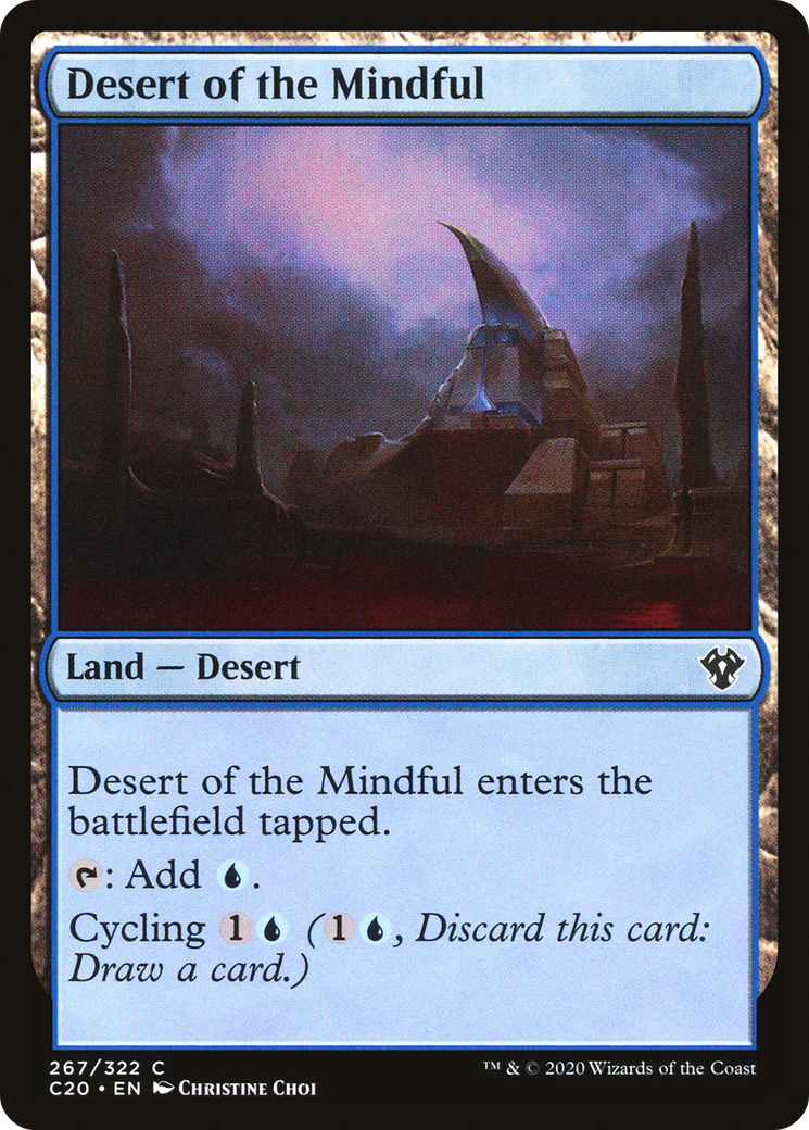 Image of Desert of the Mindful (C20-267) - Commander 2020