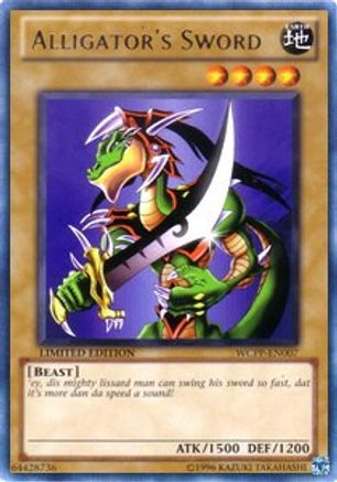Image of Alligator's Sword (WCPP-EN007) - World Championship 2010 Card Pack Limited