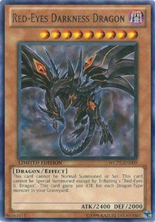 Image of Red-Eyes Darkness Dragon (WCPP-EN009) - World Championship 2010 Card Pack Limited