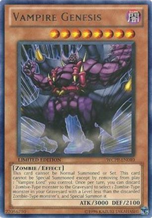 Image of Vampire Genesis (WCPP-EN010) - World Championship 2010 Card Pack Limited