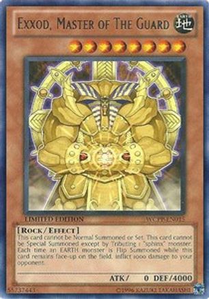 Image of Exxod, Master of The Guard (WCPP-EN015) - World Championship 2010 Card Pack Limited