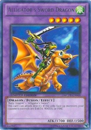 Image of Alligator's Sword Dragon (WCPP-EN019) - World Championship 2010 Card Pack Limited
