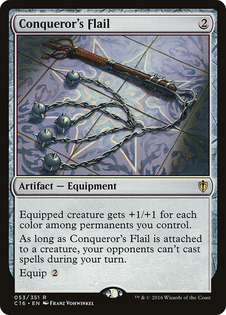 Image of Conqueror's Flail (C16-053) - Commander 2016