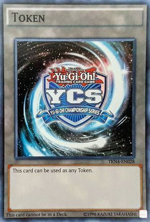 Image of Yu-Gi-Oh Championship Series Token (2016 Pre-registration) (TKN4-EN028) - Yu-Gi-Oh! Tokens Unlimited