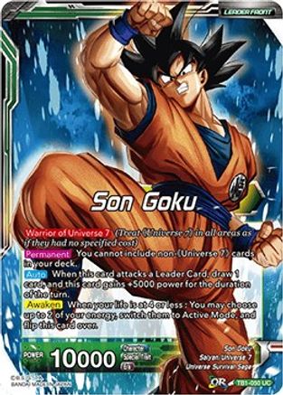 Image of Son Goku // Sharpened Power Son Goku (TB1-050) - Tournament of Power