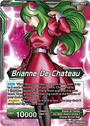 Image of Brianne De Chateau // Ribrianne, Maiden of Anger (TB1-051) - Tournament of Power