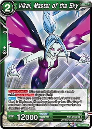 Image of Vikal, Master of the Sky (TB1-063) - Tournament of Power Foil