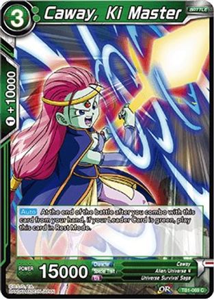Image of Caway, Ki Master (TB1-069) - Tournament of Power Foil