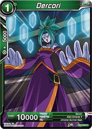 Image of Dercori (TB1-070) - Tournament of Power Foil