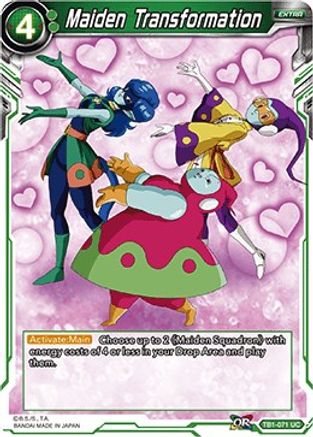 Image of Maiden Transformation (TB1-071) - Tournament of Power Foil