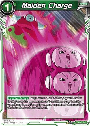Image of Maiden Charge (TB1-072) - Tournament of Power Foil