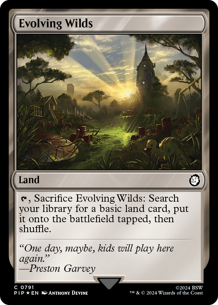 Image of Evolving Wilds (Surge Foil) (PIP-791) - Fallout Foil