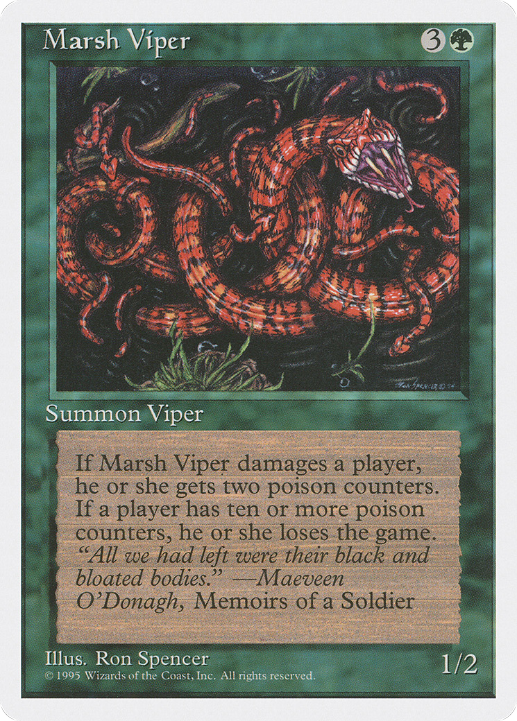 Image of Marsh Viper (4ED-) - Fourth Edition