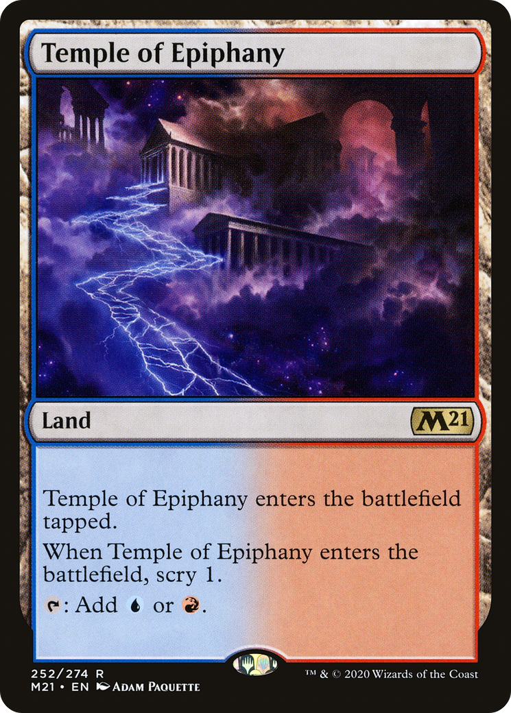 Image of Temple of Epiphany (M21-252) - Core Set 2021