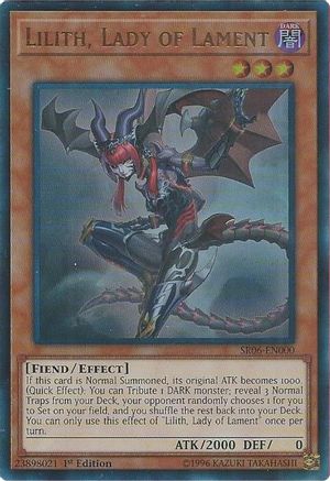 Image of Lilith, Lady of Lament (SR06-EN000) - Structure Deck: Lair of Darkness 1st Edition