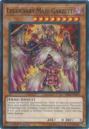 Image of Legendary Maju Garzett (SR06-EN009) - Structure Deck: Lair of Darkness 1st Edition
