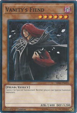 Image of Vanity's Fiend (SR06-EN010) - Structure Deck: Lair of Darkness 1st Edition