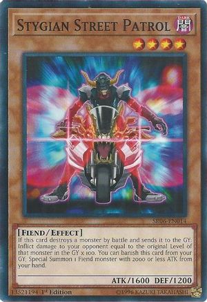 Image of Stygian Street Patrol (SR06-EN014) - Structure Deck: Lair of Darkness 1st Edition