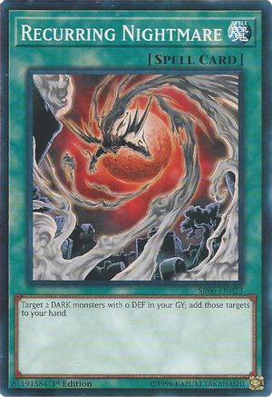 Image of Recurring Nightmare (SR06-EN023) - Structure Deck: Lair of Darkness 1st Edition