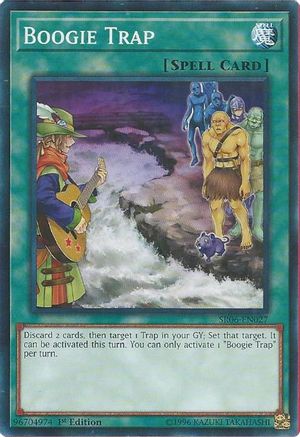Image of Boogie Trap (SR06-EN027) - Structure Deck: Lair of Darkness 1st Edition
