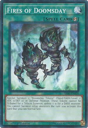 Image of Fires of Doomsday (SR06-EN028) - Structure Deck: Lair of Darkness 1st Edition