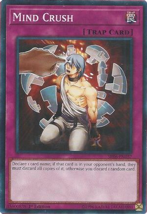 Image of Mind Crush (SR06-EN037) - Structure Deck: Lair of Darkness 1st Edition