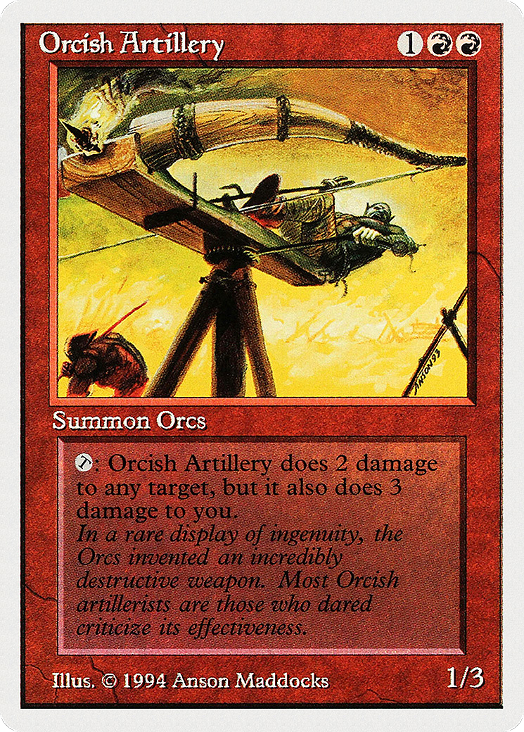 Image of Orcish Artillery (SUM-168) - Summer Magic / Edgar