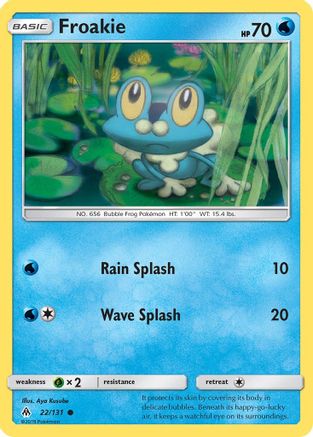 Image of Froakie (22) 022/131  SM  Forbidden Light - Common