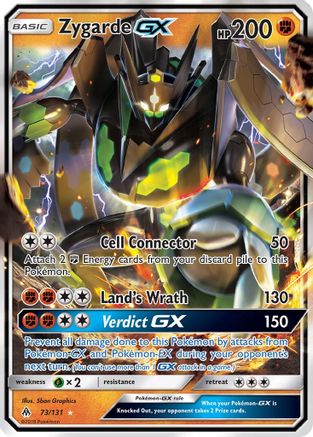 Image of Zygarde GX 073/131  - Holofoil SM  Forbidden Light - Ultra Rare
