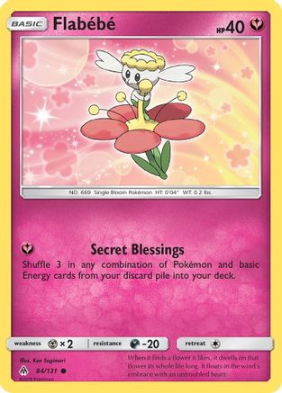 Image of Flabebe (84) 084/131  SM  Forbidden Light - Common