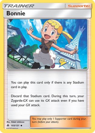 Image of Bonnie 103  SM  Forbidden Light - Uncommon