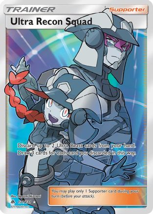 Image of Ultra Recon Squad (Full Art) 131  - Holofoil SM  Forbidden Light - Ultra Rare