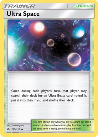 Image of Ultra Space 115/131  - Reverse Holofoil SM  Forbidden Light - Uncommon