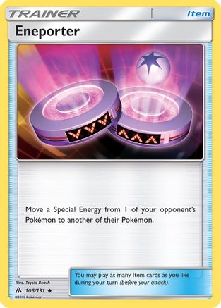 Image of Eneporter 106/131  SM  Forbidden Light - Uncommon