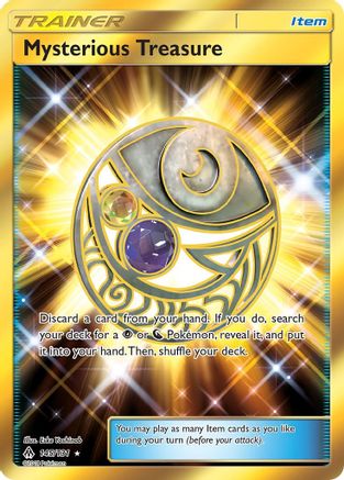 Image of Mysterious Treasure (Secret) 145  - Holofoil SM  Forbidden Light - Secret Rare