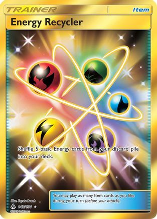Image of Energy Recycler (Secret) 143/131  - Holofoil SM  Forbidden Light - Secret Rare