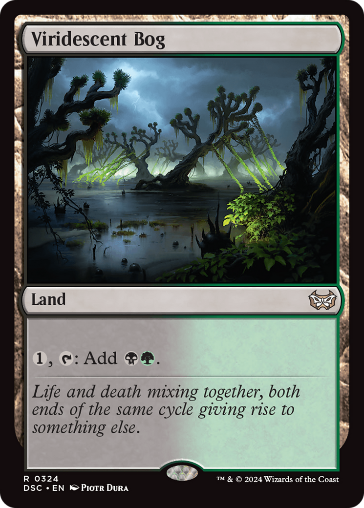 Image of Viridescent Bog (DSC-324) - Duskmourn: House of Horror Commander