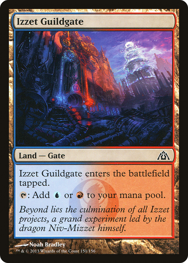 Image of Izzet Guildgate (DGM-151) - Dragon's Maze