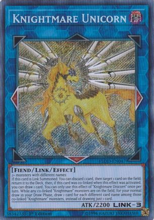 Image of Knightmare Unicorn (FLOD-EN047) - Flames of Destruction Unlimited