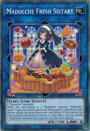 Image of Madolche Fresh Sistart (FLOD-EN097) - Flames of Destruction 1st Edition