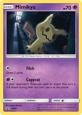 Image of Mimikyu SM99  - Holofoil SM Promos - Promo