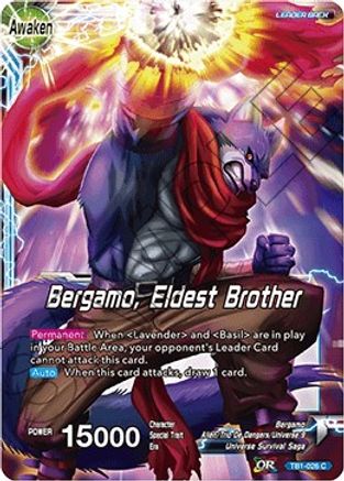 Image of Bergamo // Bergamo, Eldest Brother (TB1-026) - Tournament of Power