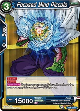 Image of Focused Mind Piccolo (TB1-032) - Tournament of Power