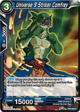 Image of Universe 9 Striker Comfrey (TB1-040) - Tournament of Power