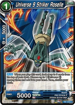 Image of Universe 9 Striker Roselle (TB1-045) - Tournament of Power