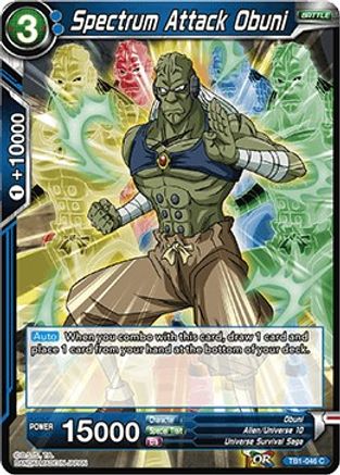 Image of Spectrum Attack Obuni (TB1-046) - Tournament of Power Foil