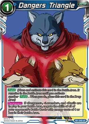 Image of Dangers Triangle (TB1-048) - Tournament of Power Foil